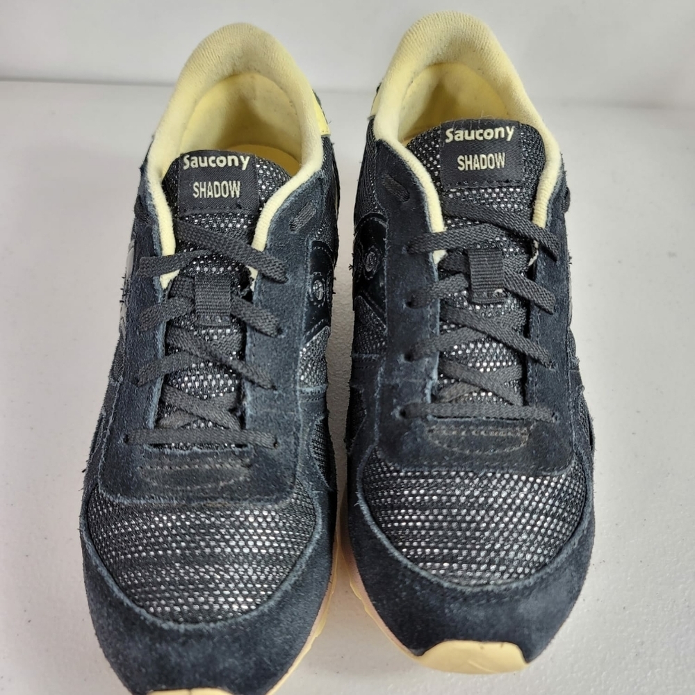 Saucony girls child Shadow Original Sneaker Sz 2 Black - Picture 4 of 9